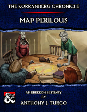 A DMsGuild supplement titled "Map Perilous"
